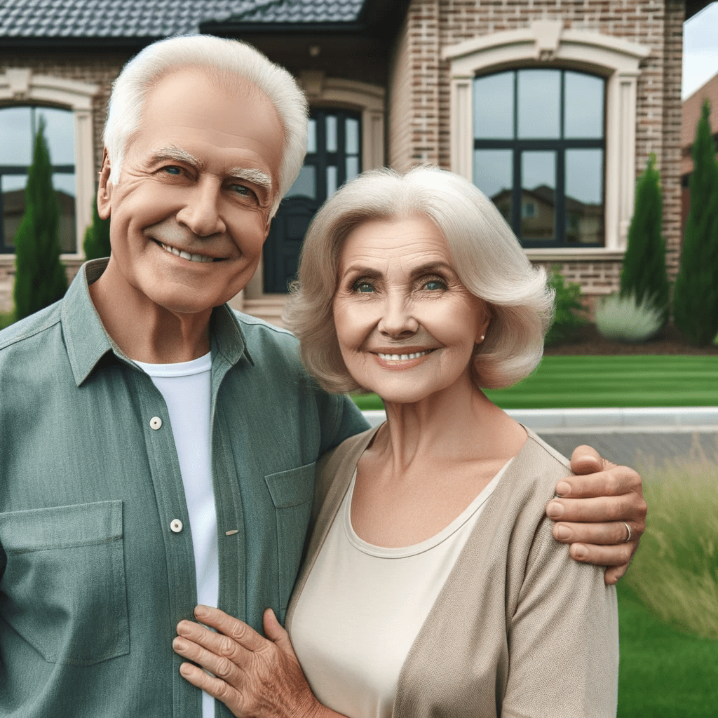 Aging in place happy couple
