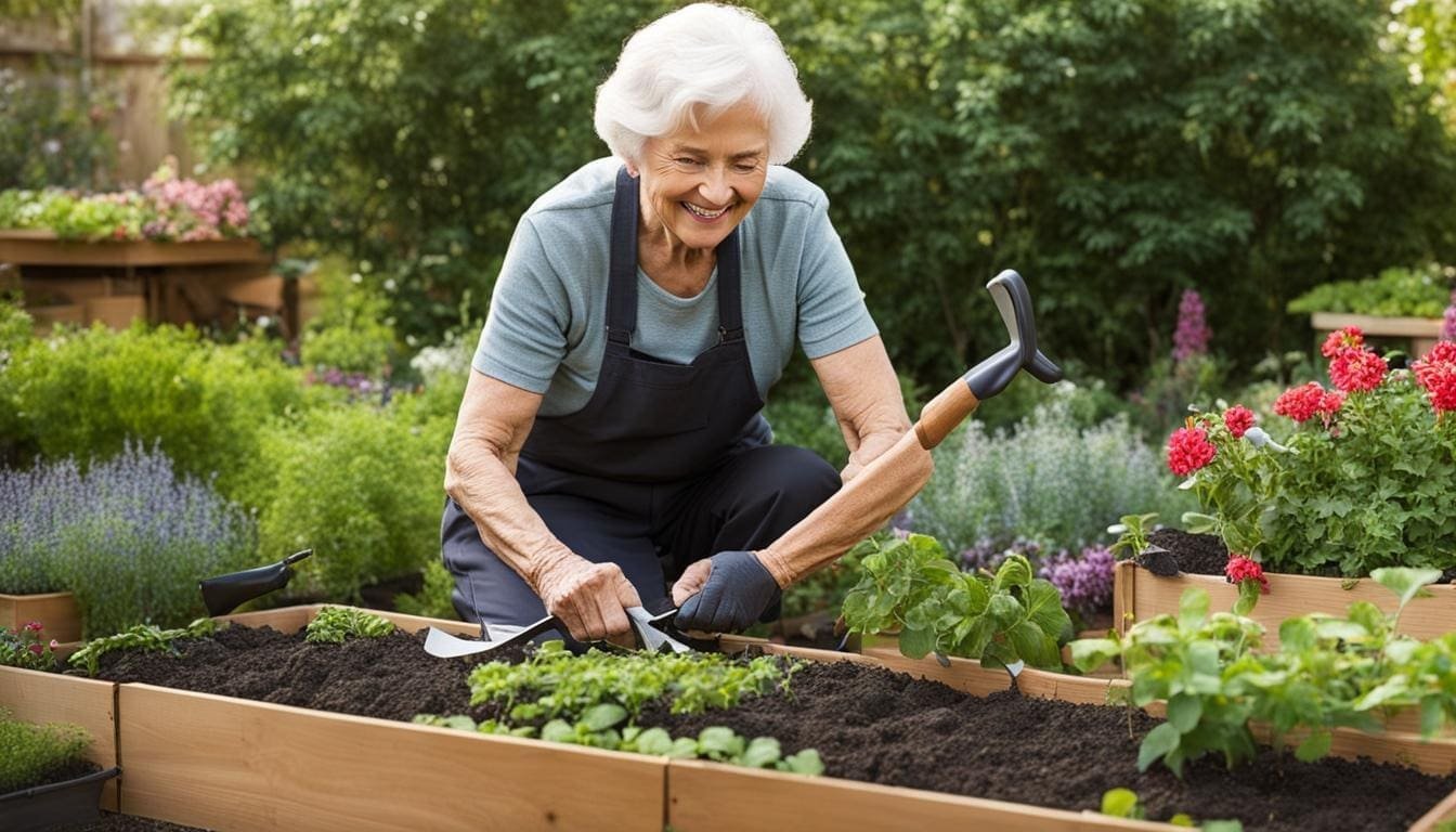 senior-friendly gardening tools.