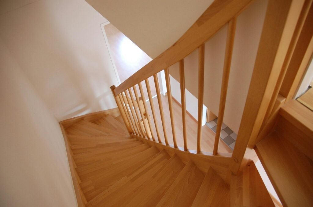 a sample of stairs going down